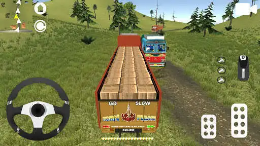 Play Offroad Indian Truck Simulator 2020 as an online game Offroad Indian Truck Simulator 2020 with UptoPlay