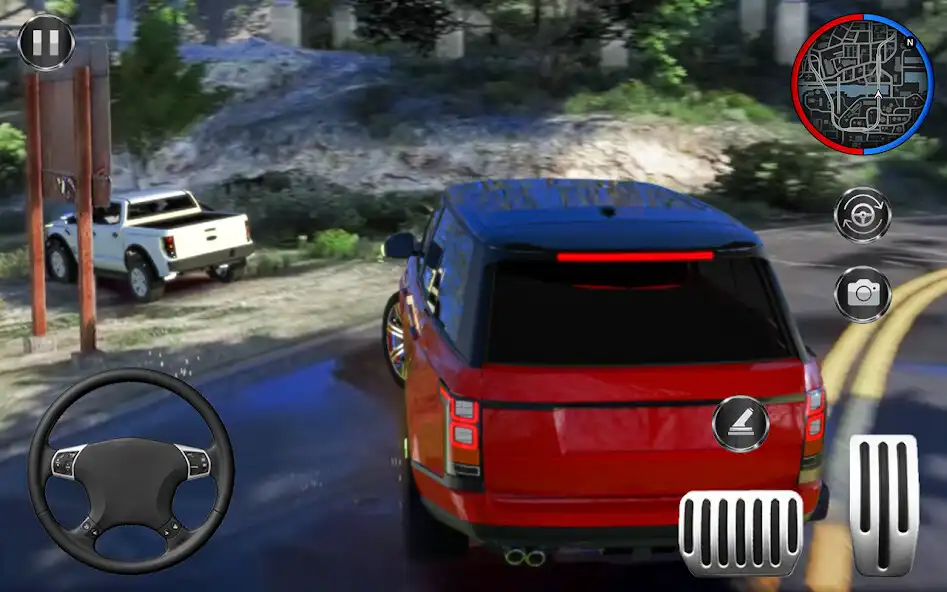 Play Off Road Jeep Drive Simulator as an online game Off Road Jeep Drive Simulator with UptoPlay