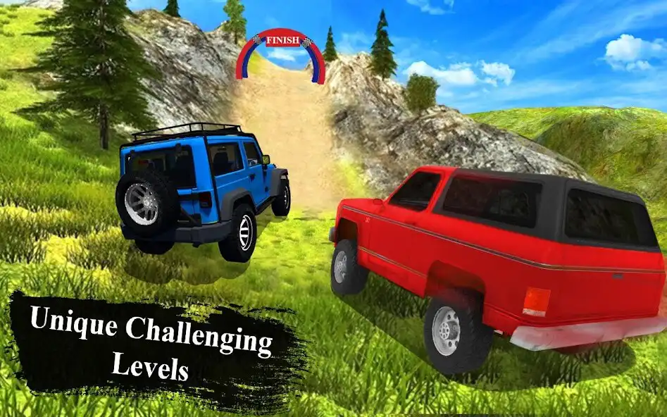 Play Offroad Jeep Driving 2022 as an online game Offroad Jeep Driving 2022 with UptoPlay