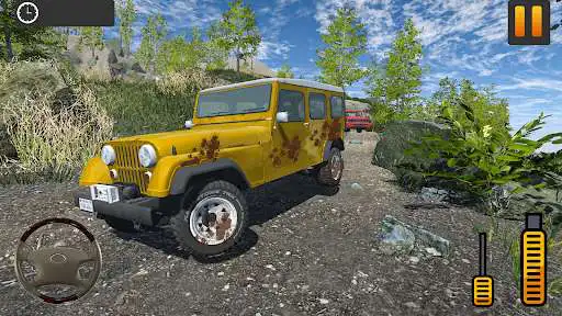 Play Offroad Jeep Driving 3d Sim as an online game Offroad Jeep Driving 3d Sim with UptoPlay