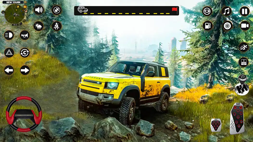 Play Offroad Jeep Driving: 4x4 Jeep  and enjoy Offroad Jeep Driving: 4x4 Jeep with UptoPlay