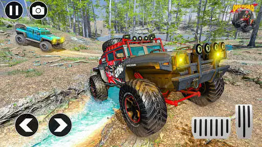 Play Offroad Jeep Driving  Racing as an online game Offroad Jeep Driving  Racing with UptoPlay