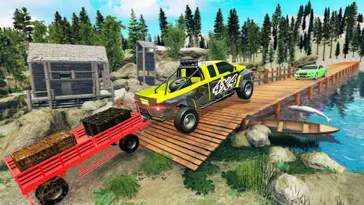 Play Offroad Jeep Games: Super Jeep as an online game Offroad Jeep Games: Super Jeep with UptoPlay