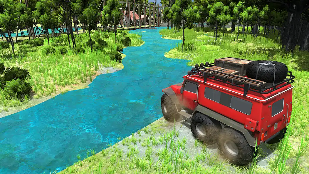 Play Offroad Jeep Game SUV 4X4 Race as an online game Offroad Jeep Game SUV 4X4 Race with UptoPlay