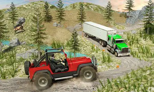 Play Offroad Jeep Prado Driving- Truck Driver Sim