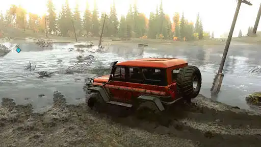 Play Offroad Jeep Simulator 4x4 as an online game Offroad Jeep Simulator 4x4 with UptoPlay