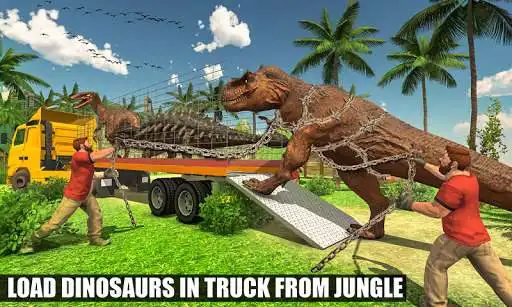 Play Off-Road Jurassic Zoo World Dino Transport Truck  and enjoy Off-Road Jurassic Zoo World Dino Transport Truck with UptoPlay