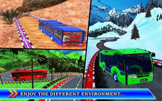 Play Offroad Mountain Bus