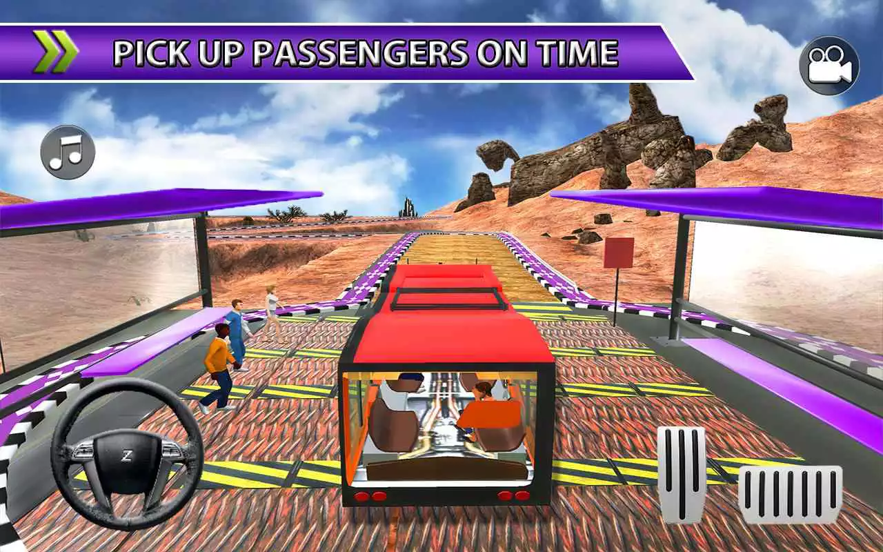 Play Offroad Mountain Bus
