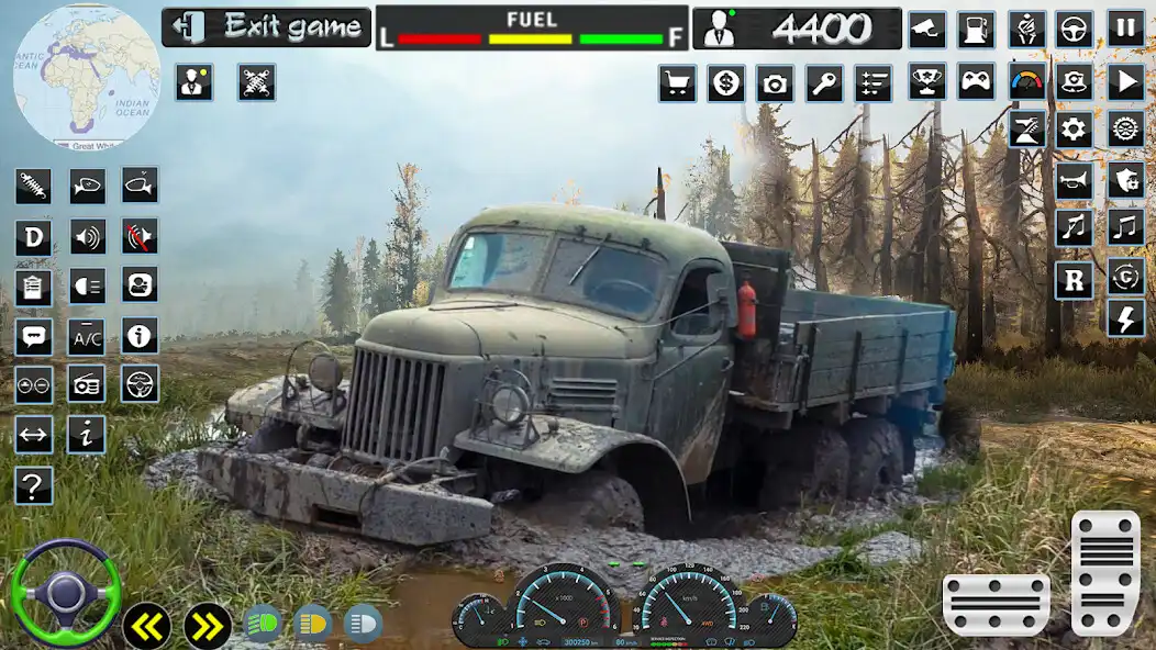 Play Offroad Mud Cargo Truck Driver as an online game Offroad Mud Cargo Truck Driver with UptoPlay
