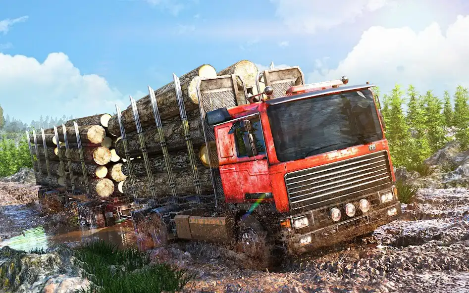 Play Offroad Mud Truck Driving Game  and enjoy Offroad Mud Truck Driving Game with UptoPlay