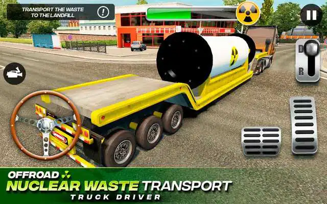 Play Offroad Nuclear Waste Transport - Truck Driver
