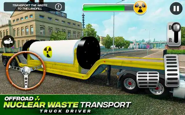 Play Offroad Nuclear Waste Transport - Truck Driver