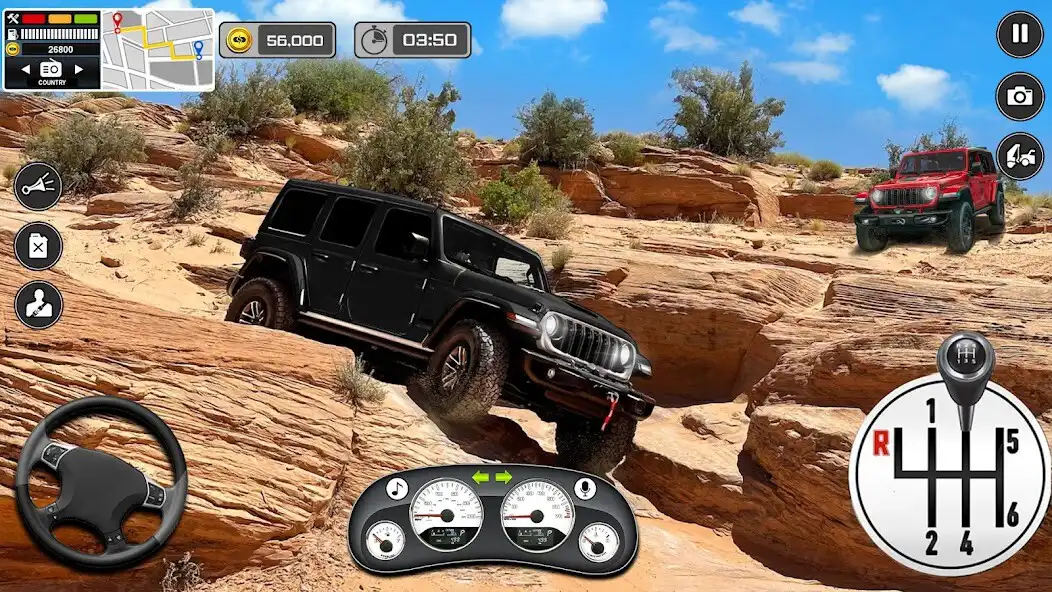 Play Offroad Parking 3d- Jeep Games as an online game Offroad Parking 3d- Jeep Games with UptoPlay