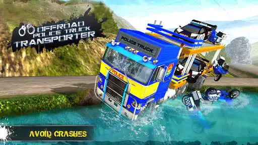 Play OffRoad Police Transporter Truck Games  and enjoy OffRoad Police Transporter Truck Games with UptoPlay