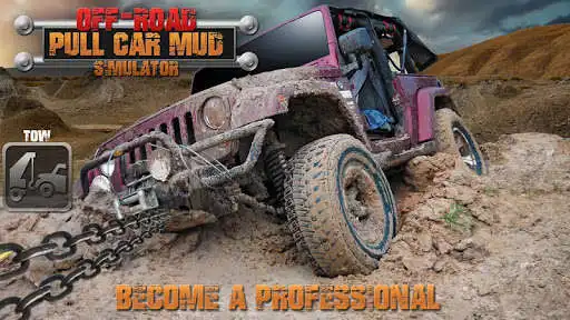Play OffRoad Pull Car Mud Simulator as an online game OffRoad Pull Car Mud Simulator with UptoPlay