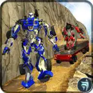 Free play online OffRoad Robot Transport Truck  APK