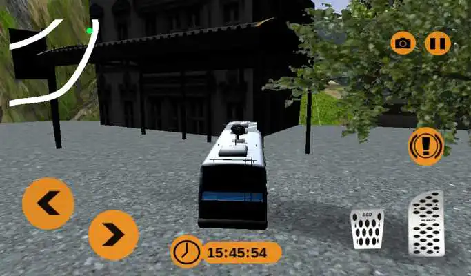 Play Offroad School Bus hill climb
