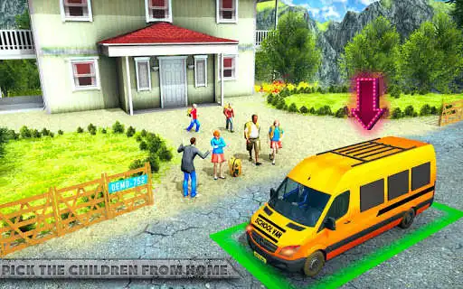 Play Offroad School Van Driving: Minibus Simulator 2019  and enjoy Offroad School Van Driving: Minibus Simulator 2019 with UptoPlay