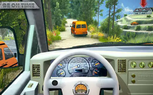 Play Offroad School Van Driving: Minibus Simulator 2019 as an online game Offroad School Van Driving: Minibus Simulator 2019 with UptoPlay
