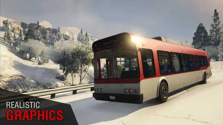Play Offroad snow bus 3d sim 2017