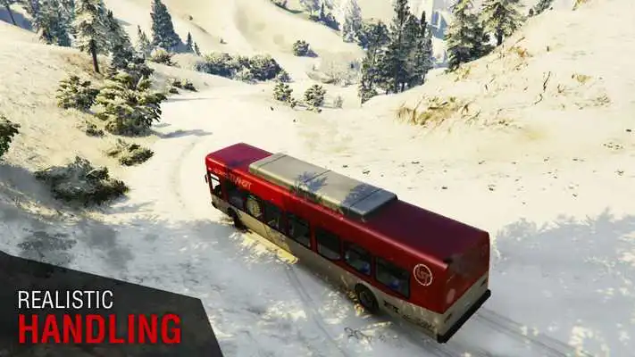 Play Offroad snow bus 3d sim 2017