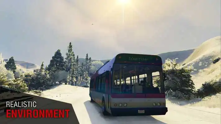 Play Offroad snow bus 3d sim 2017