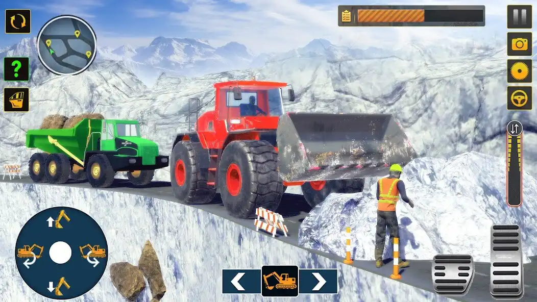 Play Offroad Snow City Construction  and enjoy Offroad Snow City Construction with UptoPlay
