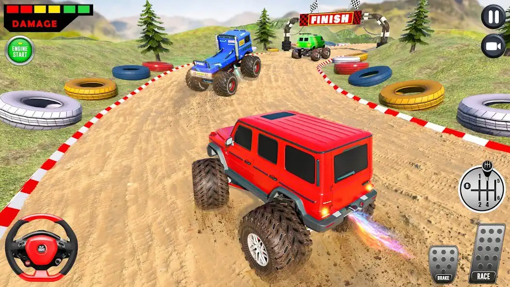 Play Offroad SUV Car Driving Games as an online game Offroad SUV Car Driving Games with UptoPlay