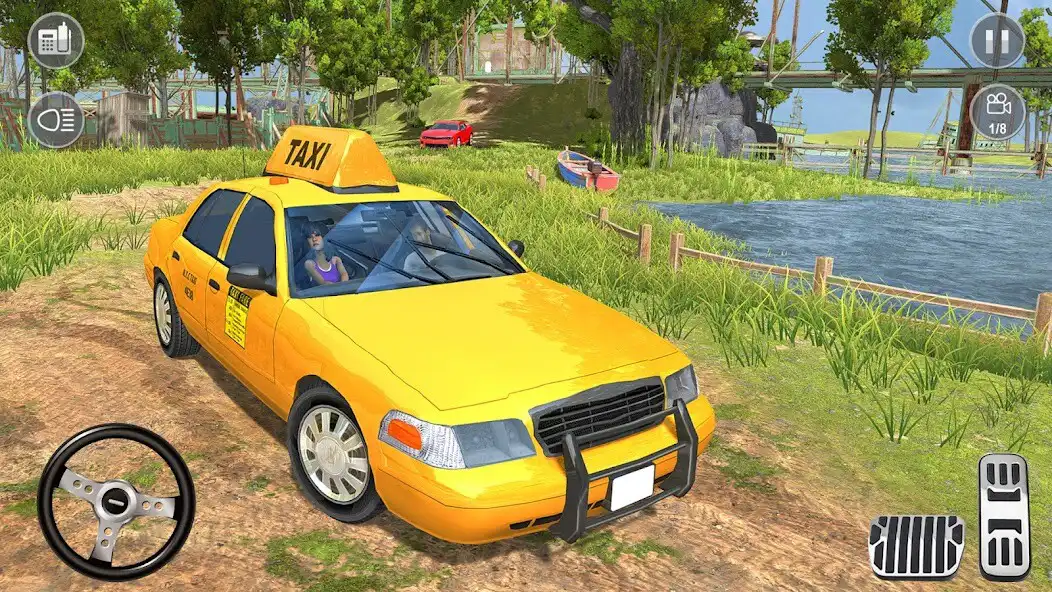 Play Offroad Taxi Driving Game 3d  and enjoy Offroad Taxi Driving Game 3d with UptoPlay