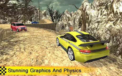Play Off Road Taxi Hill Driver