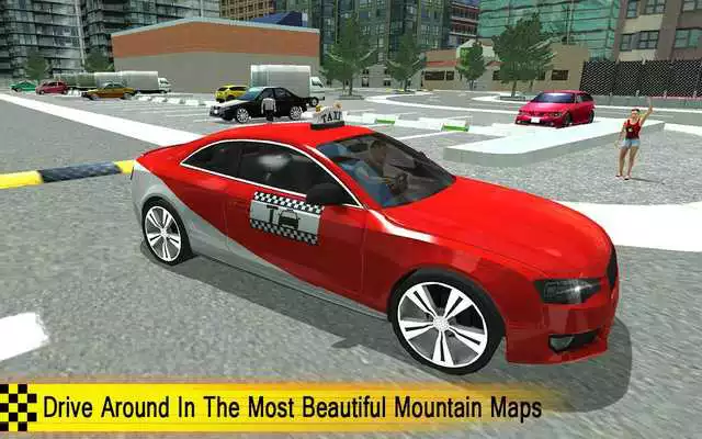 Play Off Road Taxi Hill Driver