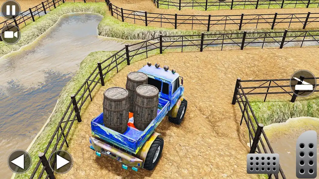 Play Offroad Truck Drive Challenge as an online game Offroad Truck Drive Challenge with UptoPlay