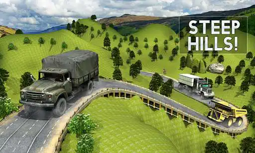 Play Offroad Truck Driving School: USA Truck Simulator as an online game Offroad Truck Driving School: USA Truck Simulator with UptoPlay