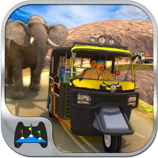 Free play online Offroad Tuk Tuk Hill Adventure  APK
