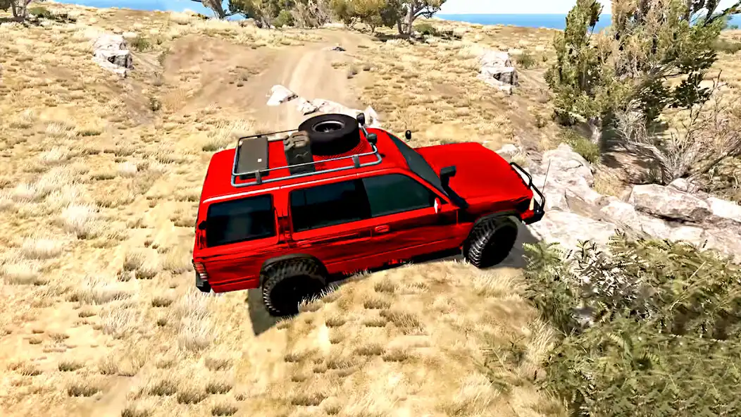Play Offroad Xtreme Jeep driving 3d as an online game Offroad Xtreme Jeep driving 3d with UptoPlay