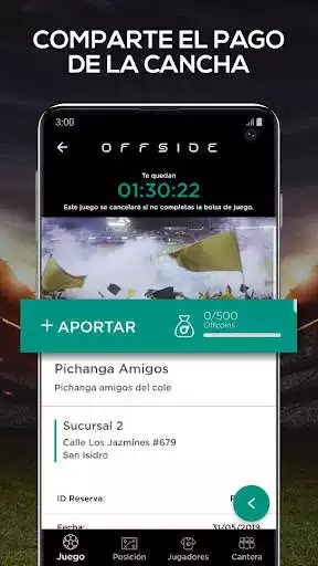 Play Offside as an online game Offside with UptoPlay