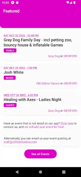 Play Off the Clock - Mobile Events  and enjoy Off the Clock - Mobile Events with UptoPlay