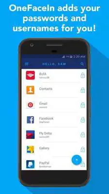 Play OFI Biometric Password Manager