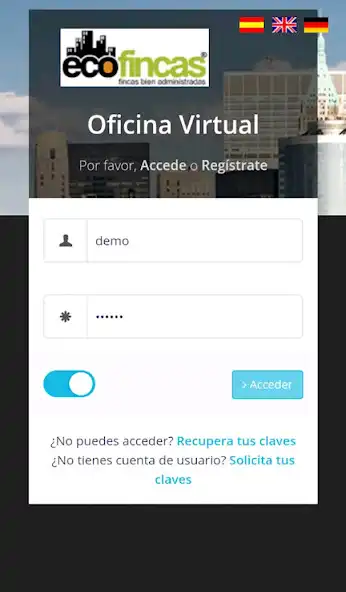 Play Oficina virtual de Ecofincas  and enjoy Oficina virtual de Ecofincas with UptoPlay