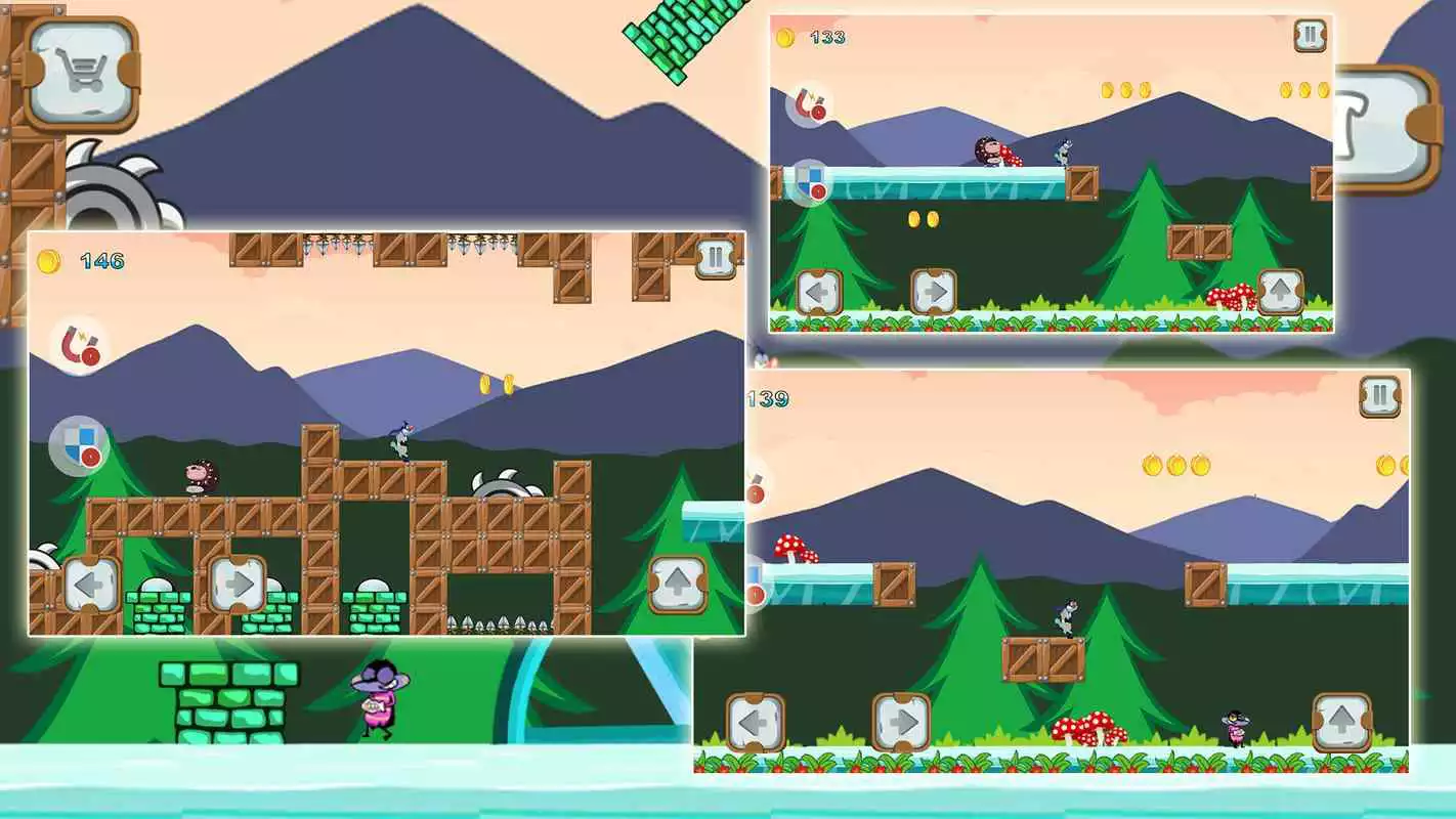 Play oggy adventure game