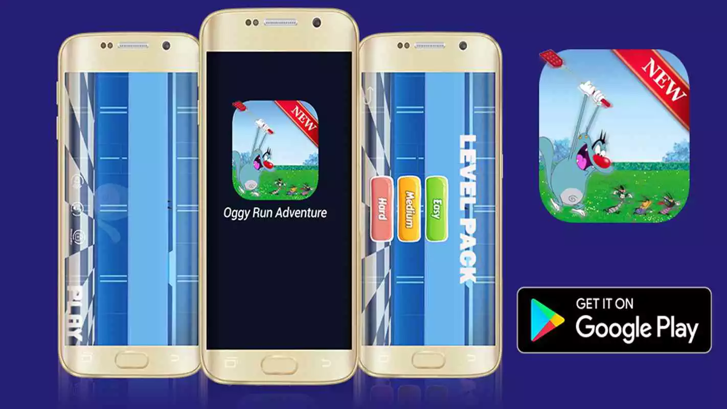 Play Oggy Run Adventure