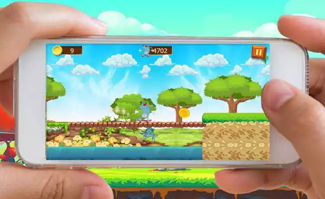 Play Oggy Ski Run Adventure Amazing World