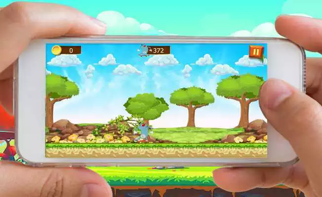 Play Oggy Ski Run Adventure Amazing World