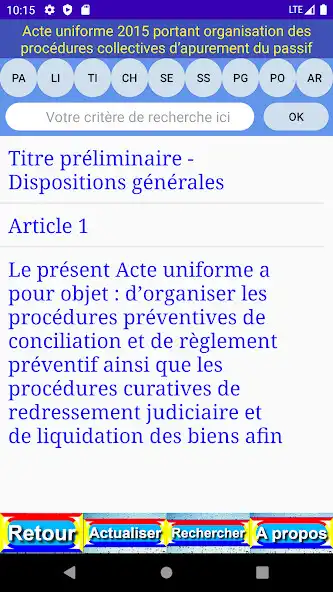 Play OHADA A U Proc  Col A Passif as an online game OHADA A U Proc  Col A Passif with UptoPlay