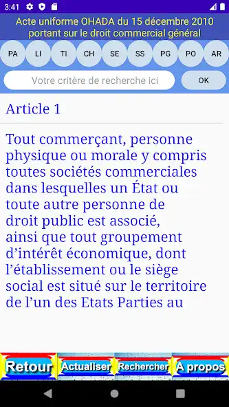 Play OHADA Droit Com G 15-12-2010 as an online game OHADA Droit Com G 15-12-2010 with UptoPlay