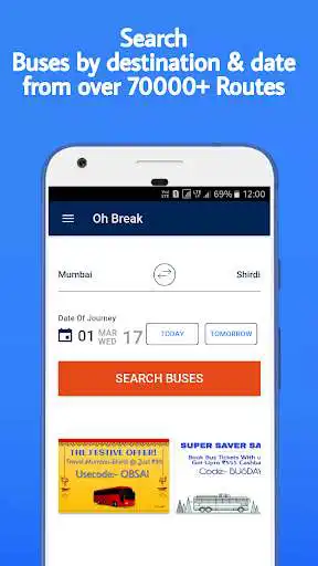 Play Ohbreak - Bus Ticket Booking and enjoy Ohbreak - Bus Ticket Booking with UptoPlay Play Ohbreak - Bus Ticket Booking and enjoy Ohbreak - Bus Ticket Booking with UptoPlay