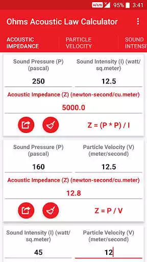 Play APK Ohms Acoustic Law Calculator  and enjoy Ohms Acoustic Law Calculator with UptoPlay com.sis.OhmsAcousticLawCalc