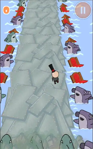 Play Oh no! Shark! as an online game Oh no! Shark! with UptoPlay