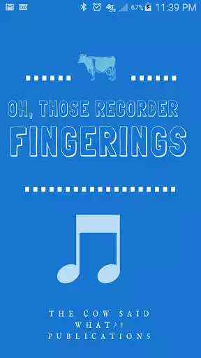 Play OH, Those Recorder Fingerings